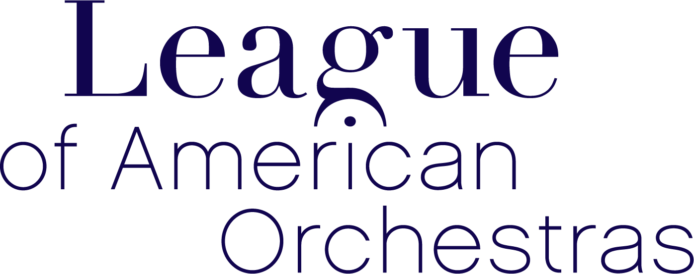 League of American Orchestra logo